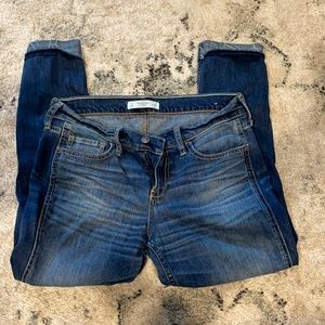 Abercrombie dark wash jeans